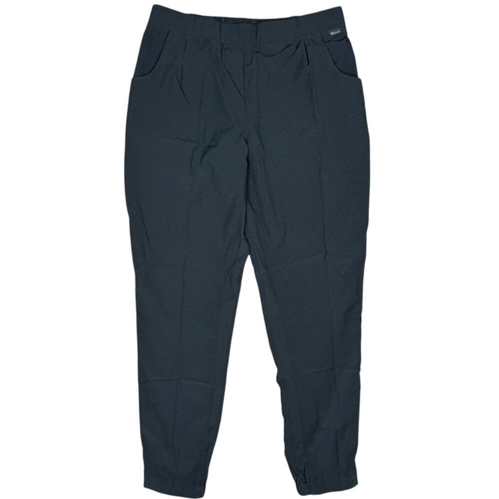 NWT Women's MPG SPORT Blaze Black Stretch Woven Ankle Pants‎ | Size L - Picture 3 of 9